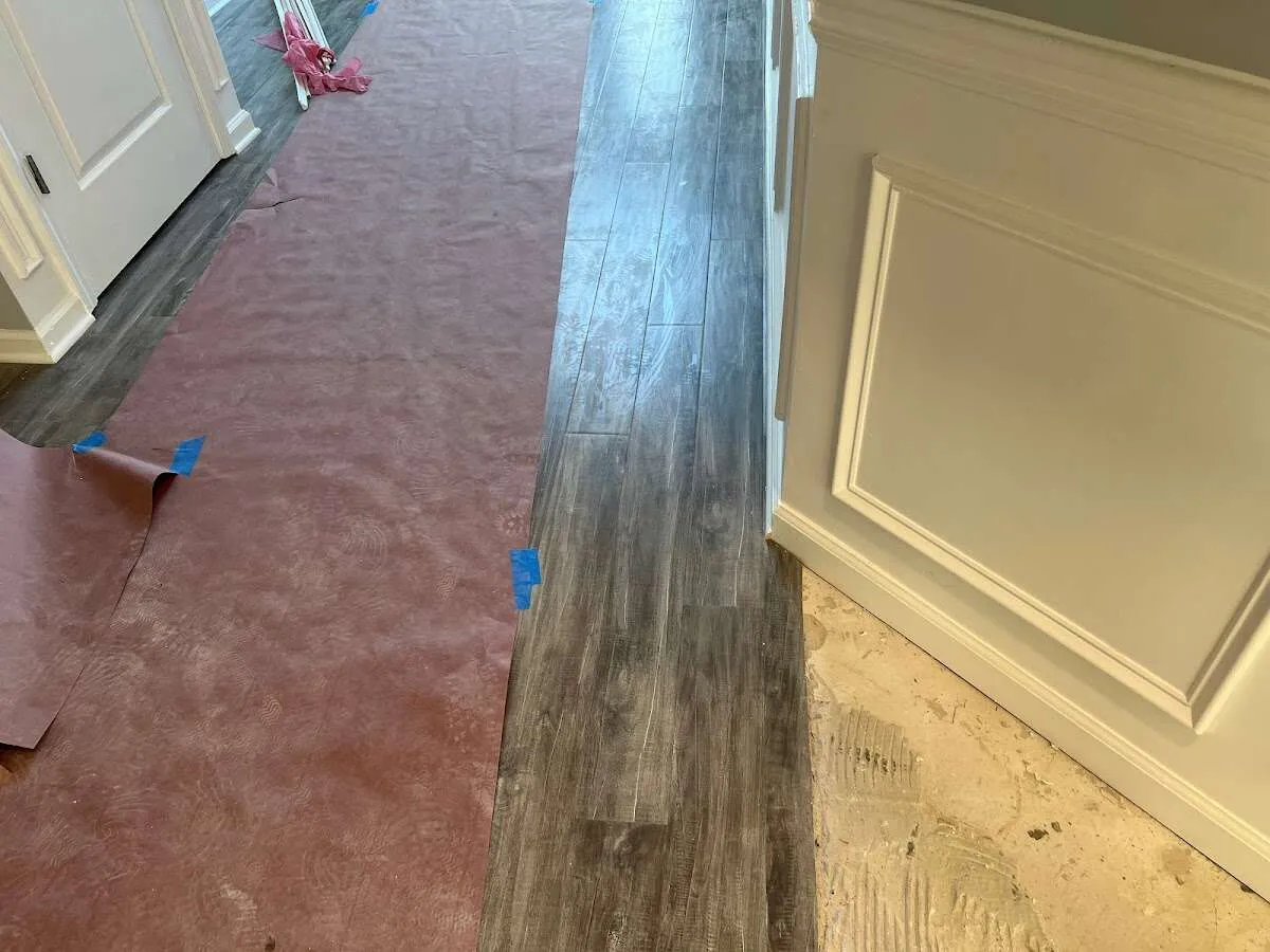 Completed marble shower restoration in Pacific